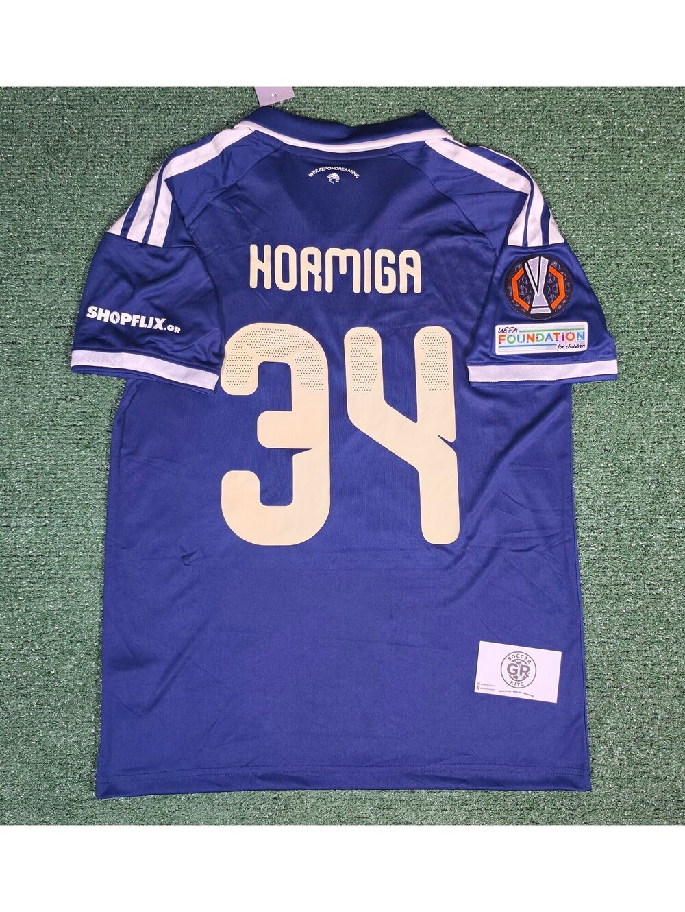 Olympiacos 2026/27 Away Jersey HORMIGA #34-XL